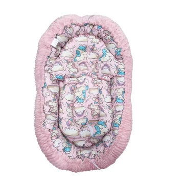 BLBSBaby Többfunkciós babafészek szűkítővel - Unikornis