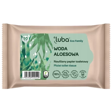 LUBA nedves wc papír - Aloe Vera - 50 db