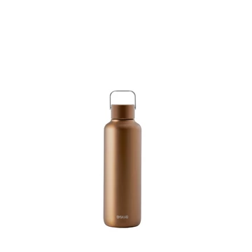 EQUA - Timeless duplafalú termoszkulacs Bronz (600 ml)