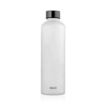 Mismatch Translucent Fekete üvegkulacs (750 ml)