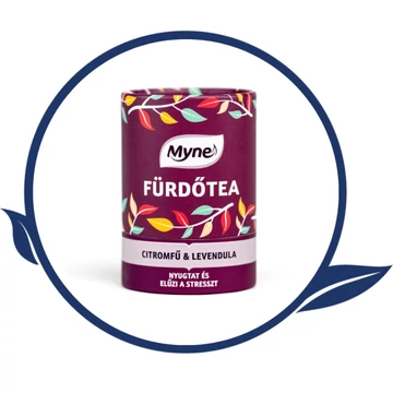 Myne Fürdőtea - Epsom só Levendula Citromfű&amp;levendula