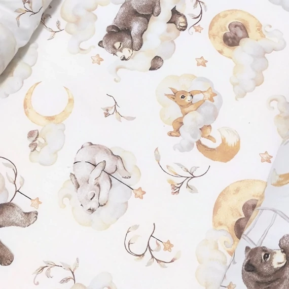 BLBSBaby Többfunkciós babafészek szűkítővel - Erdei állatok