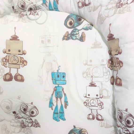 BLBSBaby Többfunkciós babafészek szűkítővel - Robotok