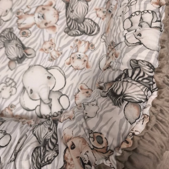 BLBSBaby Babatakaró - Szafari kölykök szürke
