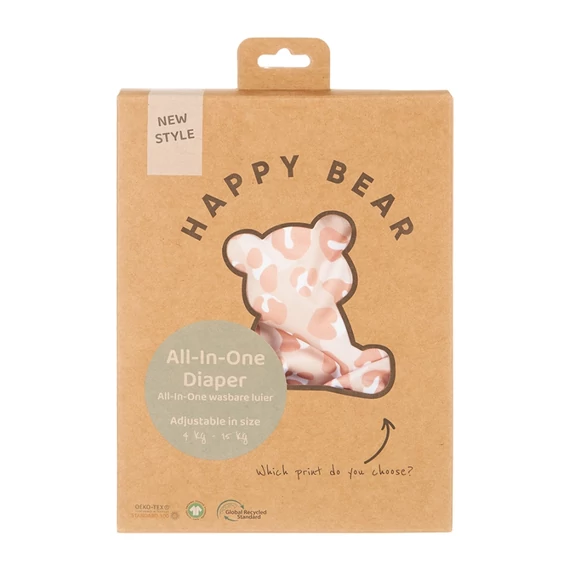 HappyBear All in One mosható pelenka Roar