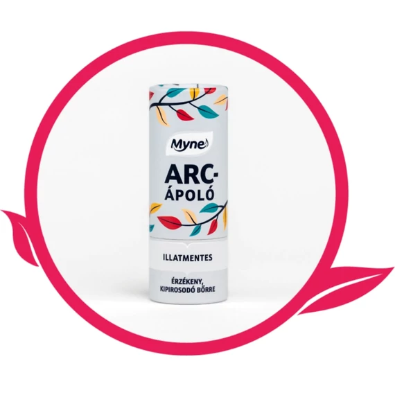 Myne Arcápoló stift - Ligetszépe hialuronsav illatmentes