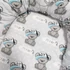 BLBSBaby Többfunkciós babafészek szűkítővel - Mackó boy